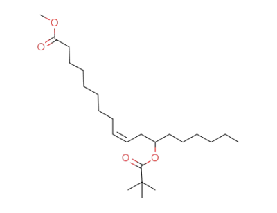 methyl 12-trimethylacetoxyoctadec-9-(Z)-enoate