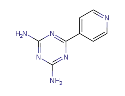 6-(pyridin-4-yl)-1,3,5-triazine-2,4-diamine