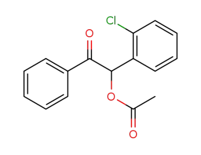 1-(2-chlorophenyl)-2-oxo-2-phenylethyl acetate
