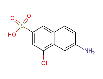 6-amino-4-hydroxy-2-naphthalenesulfonic acid