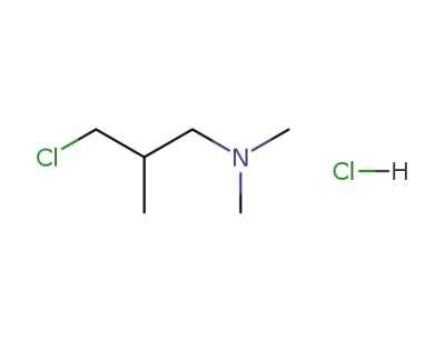 1-chloro-2-methyl-3-(dimethylamino)propane hydrochloride