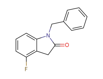 1-benzyl-4-fluoro-1,3-dihydroindol-2-one